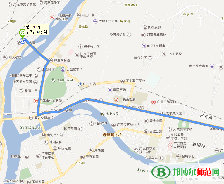 川北幼兒師范高等專科學校地址