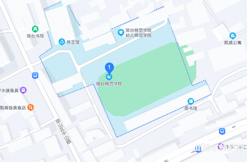 瓊臺師范學院2023年地址在哪里